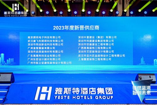 鏈燃藍灣,智創(chuàng)未來 2023雅斯特酒店集團供應(yīng)鏈發(fā)展大會盛大舉行